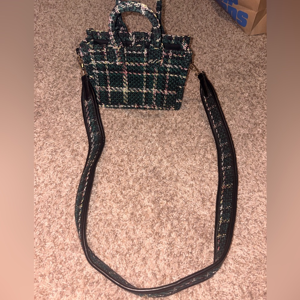 Urban Expressions Plaid Crossbody - barely used